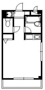 コンフォートラカンジー【1階】の間取り