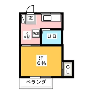 サクラビア関【2階】の間取り