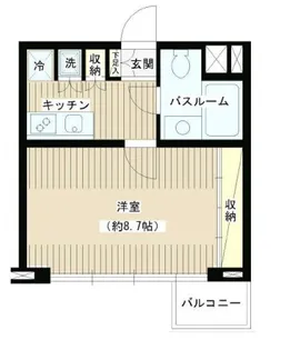 JOYCE広尾【2階】の間取り