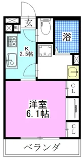 リブリ前原東【1階】の間取り
