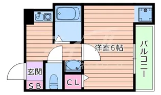 メゾンドルミエール【3階】の間取り