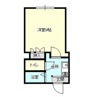 コーポ高松II【1階】の間取り