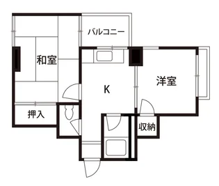 サンハイム【3階】の間取り