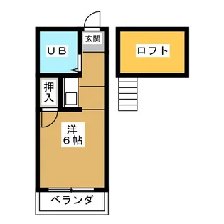 レセンテ本陣【2階】の間取り