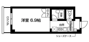 フェンテ本厚木【1階】の間取り