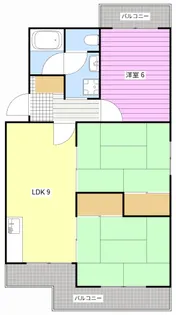 マンションラフィーネ【1階】の間取り