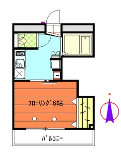 カトウハイツ【2階】の間取り
