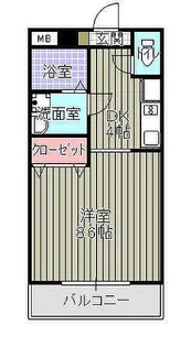 セカンドキャビン【2階】の間取り