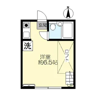 ラ・カシータ久が原【1階】の間取り