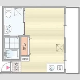 大阪府箕面市粟生新家2【マンション】の間取り