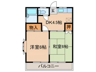 サン・フォレスト【2階】の間取り