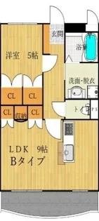 エスプリ【1階】の間取り