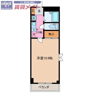 セピアMAISON21【3階】の間取り