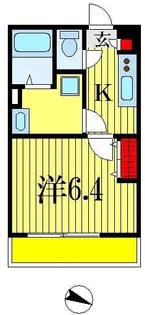 リブリ・道場北【1階】の間取り