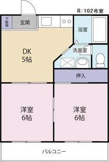 ハイムファンタジー【2階】の間取り
