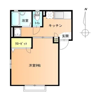 ネオフォーブル【2階】の間取り