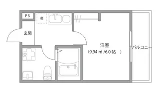 DELIGHT TOWN【3階】の間取り