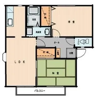 スマイルハイツ【2階】の間取り