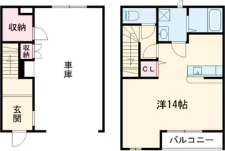 1Rの間取り画像