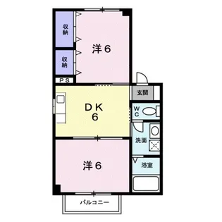 ゴールデンI【2階】の間取り