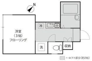 メゾン・オウル【1階】の間取り