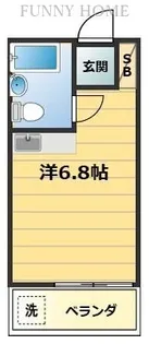 東京都世田谷区世田谷1【アパート】の間取り