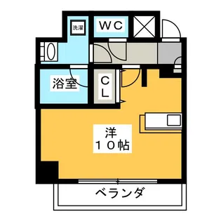 カーサデェソレアード【7階】の間取り