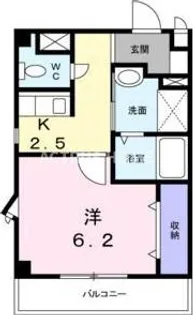 大阪府大阪市東住吉区住道矢田5【マンション】の間取り