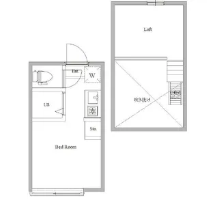 アーバンプレイス中野VII【2階】の間取り