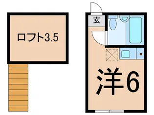 スティング新子安【1階】の間取り