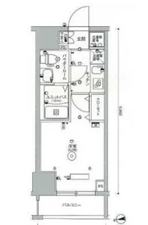 スカイコートヒルズ池田山【4階】の間取り