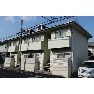 エヴァグリーンアパート【1階】の外観