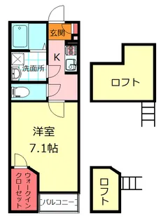 埼玉県東松山市高坂7【マンション】の間取り