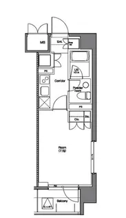 セジョリ御茶ノ水II【3階】の間取り