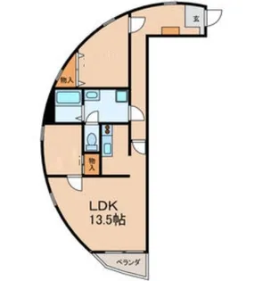 Casa Carerra【5階】の間取り