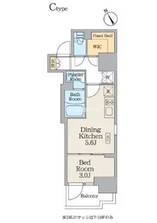 東京都江東区永代1【マンション】の間取り