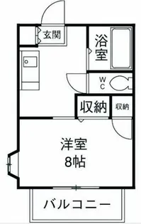 プレシオK【2階】の間取り