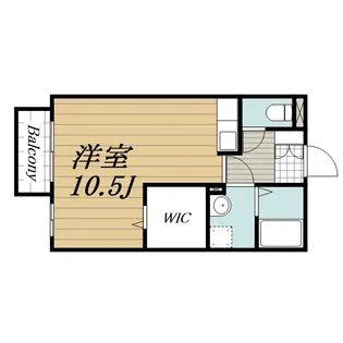 千葉県富里市日吉倉【アパート】の間取り