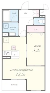 La Marna(ラ マーナ)【1階】の間取り