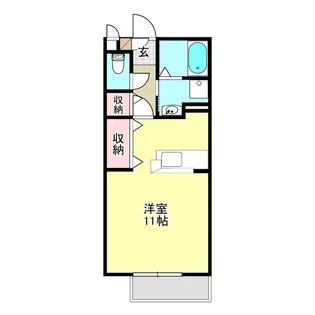 パル川口【2階】の間取り