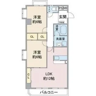 愛知県名古屋市守山区元郷1【マンション】の間取り