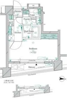 ガリシア大森East【4階】の間取り