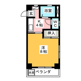 第2リバティーハイツ【2階】の間取り
