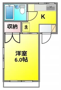 メゾン阿佐ヶ谷【2階】の間取り