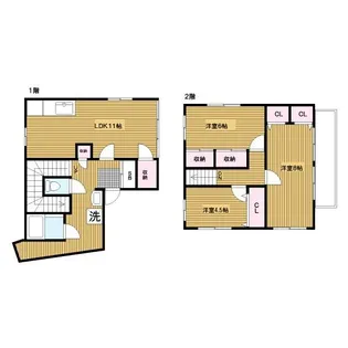 東京都八王子市横川町【一戸建】の間取り