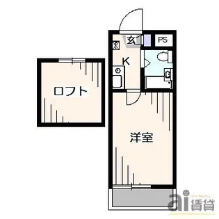 東京都東久留米市中央町1【アパート】の間取り