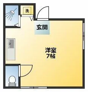 東京都大田区千鳥2【マンション】の間取り