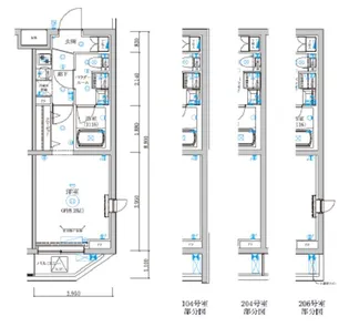 REGOLITH板橋本町【1階】の間取り