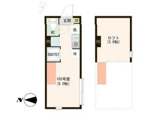 STELLA+【1階】の間取り