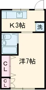メゾン日東【1階】の間取り